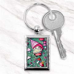 Glamour Enchantment Wizard Key Chain (rectangle) by GardenOfOphir