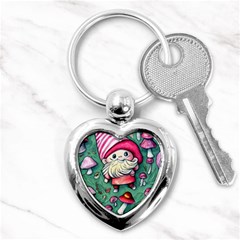 Glamour Enchantment Wizard Key Chain (heart) by GardenOfOphir