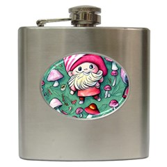 Glamour Enchantment Wizard Hip Flask (6 Oz) by GardenOfOphir