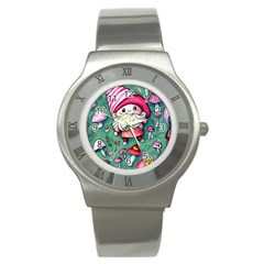 Glamour Enchantment Wizard Stainless Steel Watch by GardenOfOphir