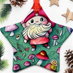 Glamour Enchantment Wizard Star Ornament (Two Sides) Front