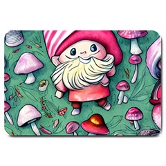 Glamour Enchantment Wizard Large Doormat by GardenOfOphir