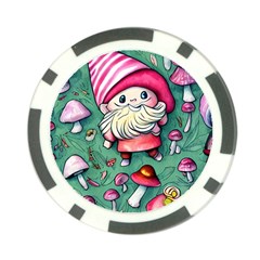 Glamour Enchantment Wizard Poker Chip Card Guard by GardenOfOphir