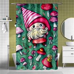 Glamour Enchantment Wizard Shower Curtain 48  X 72  (small)  by GardenOfOphir