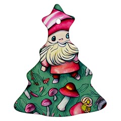 Glamour Enchantment Wizard Christmas Tree Ornament (two Sides) by GardenOfOphir