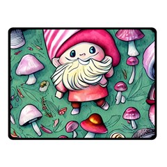 Glamour Enchantment Wizard Fleece Blanket (small) by GardenOfOphir