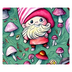 Glamour Enchantment Wizard Premium Plush Fleece Blanket (small) by GardenOfOphir