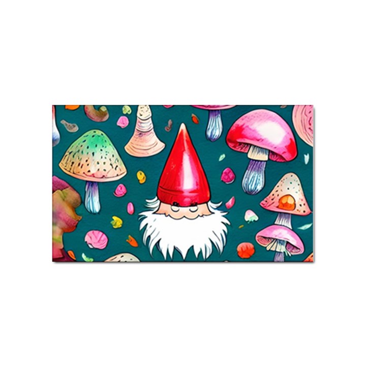 Mushrooms (228) Sticker (Rectangular)