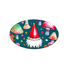 Mushrooms (228) Sticker Oval (10 Pack) by GardenOfOphir