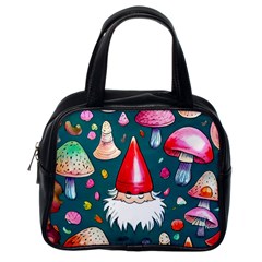 Mushrooms (228) Classic Handbag (one Side) by GardenOfOphir