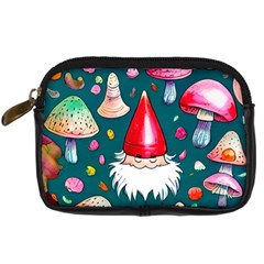 Mushrooms (228) Digital Camera Leather Case by GardenOfOphir