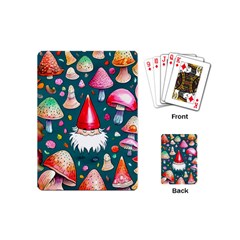 Mushrooms (228) Playing Cards Single Design (mini) by GardenOfOphir