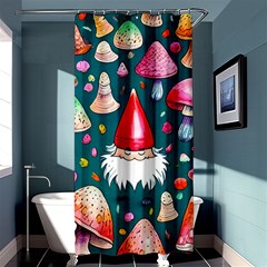 Mushrooms (228) Shower Curtain 36  X 72  (stall)  by GardenOfOphir