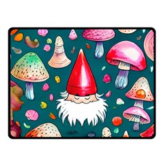 Mushrooms (228) Fleece Blanket (small) by GardenOfOphir