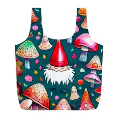 Mushrooms (228) Full Print Recycle Bag (l) by GardenOfOphir