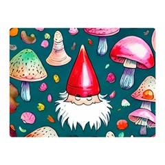 Mushrooms (228) Premium Plush Fleece Blanket (mini) by GardenOfOphir