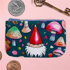 Mushrooms (228) Large Coin Purse by GardenOfOphir