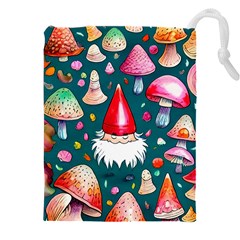 Mushrooms (228) Drawstring Pouch (5xl)