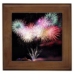 Firework Framed Tile