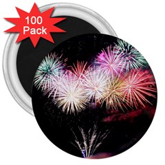 Firework 3  Magnets (100 Pack) by artworkshop