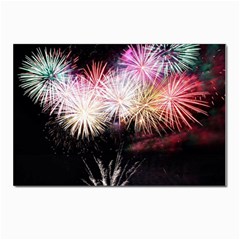 Firework Postcards 5  X 7  (pkg Of 10) by artworkshop