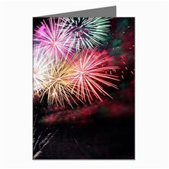 Firework Greeting Cards (pkg Of 8) by artworkshop