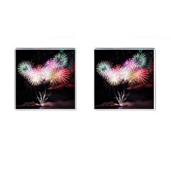 Firework Cufflinks (square) by artworkshop