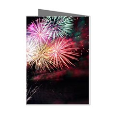 Firework Mini Greeting Cards (pkg Of 8) by artworkshop