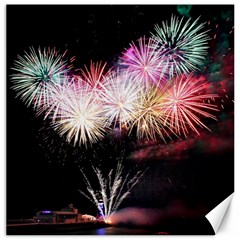 Firework Canvas 12  X 12  by artworkshop