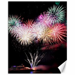 Firework Canvas 11  X 14  by artworkshop