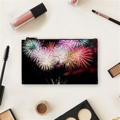 Firework Cosmetic Bag (small) by artworkshop