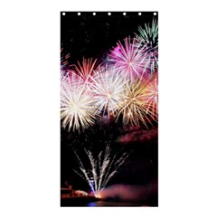 Firework Shower Curtain 36  X 72  (stall)  by artworkshop