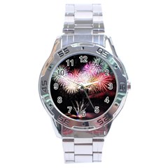 Firework Stainless Steel Analogue Watch by artworkshop