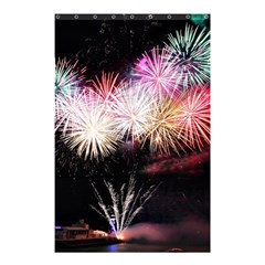 Firework Shower Curtain 48  X 72  (small)  by artworkshop