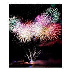 Firework Shower Curtain 60  X 72  (medium)  by artworkshop