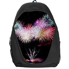 Firework Backpack Bag by artworkshop