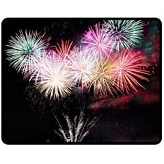 Firework Fleece Blanket (medium) by artworkshop