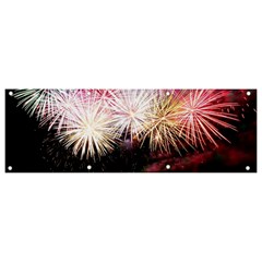 Firework Banner And Sign 9  X 3  by artworkshop