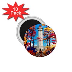 Lighthouse 1 75  Magnets (10 Pack)  by artworkshop