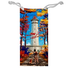 Lighthouse Jewelry Bag by artworkshop