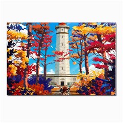 Lighthouse Postcards 5  X 7  (pkg Of 10) by artworkshop