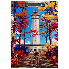 Lighthouse A4 Acrylic Clipboard by artworkshop