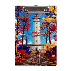 Lighthouse A5 Acrylic Clipboard by artworkshop