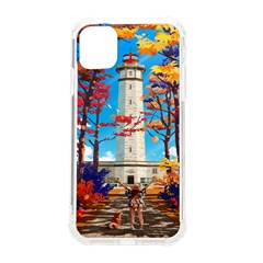 Lighthouse Iphone 11 Tpu Uv Print Case by artworkshop