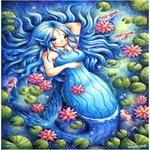 Mermay Play Mat (Rectangle) Front