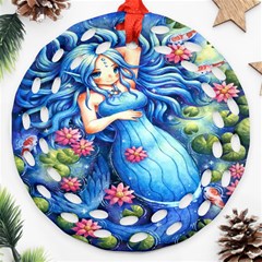 Mermay Ornament (round Filigree)