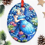 Mermay Ornament (Oval Filigree) Front