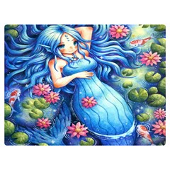 Mermay Premium Plush Fleece Blanket (extra Small) by artworkshop