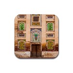 Mosque Rubber Coaster (Square) Front