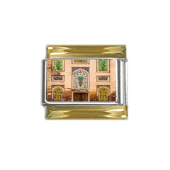 Mosque Gold Trim Italian Charm (9mm) by artworkshop